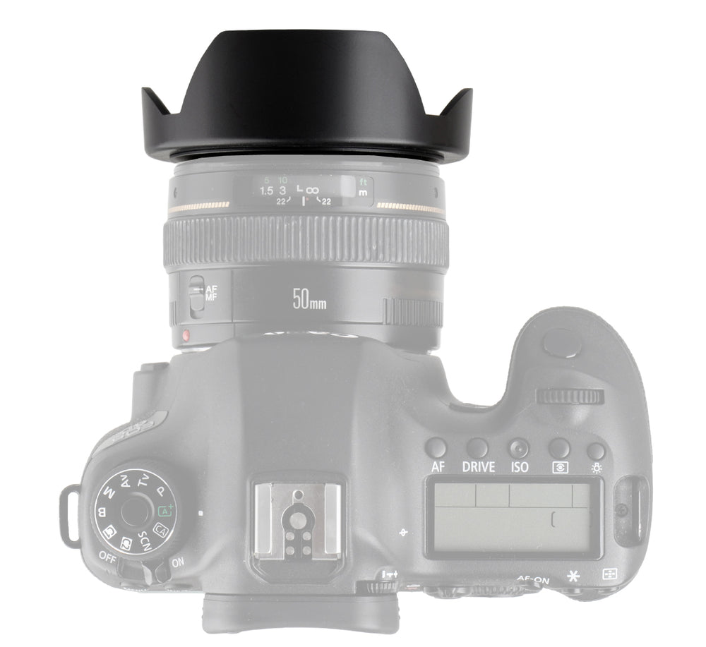 ayex Gegenlichtblende 40,5 - 82mm, umgekehrt montierbar