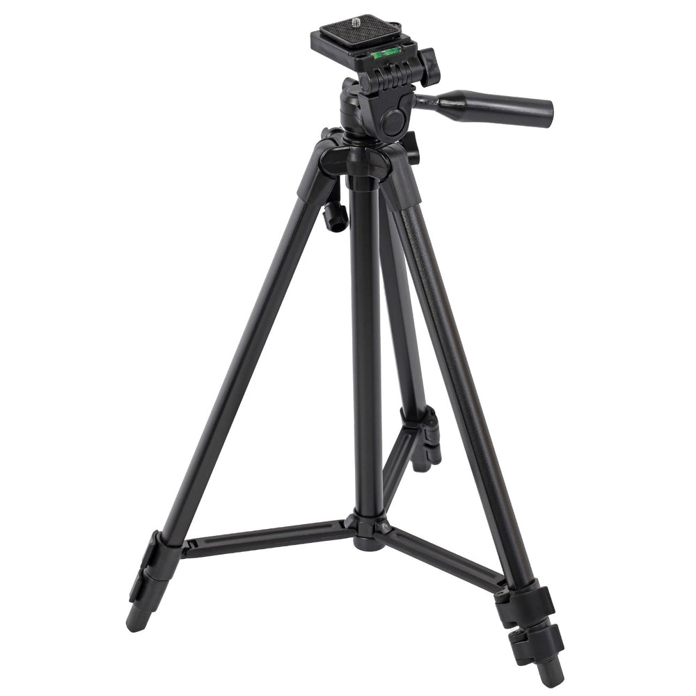 Reisestativ Aluminium leicht & kompakt 135cm Höhe Kugelkopf DSLR Kamera bis 3 kg