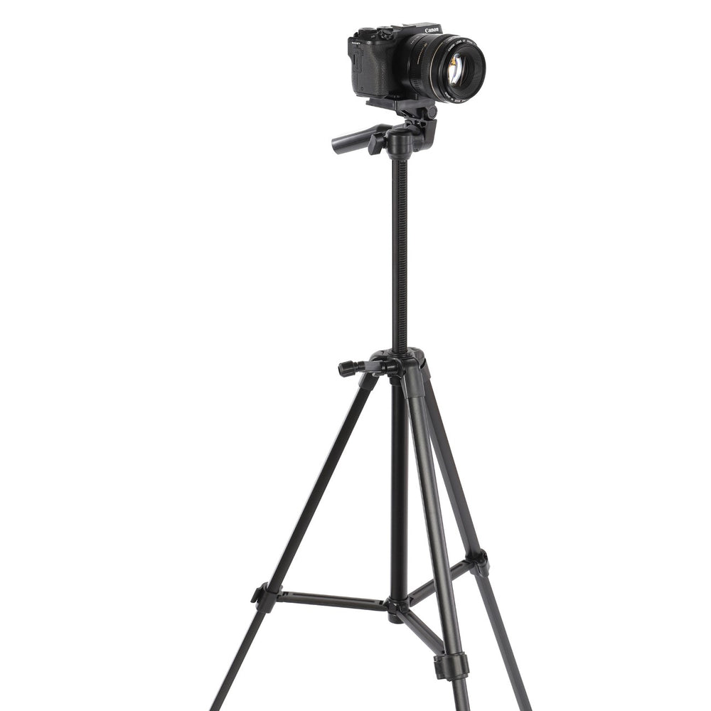 Reisestativ Aluminium leicht & kompakt 135cm Höhe Kugelkopf DSLR Kamera bis 3 kg