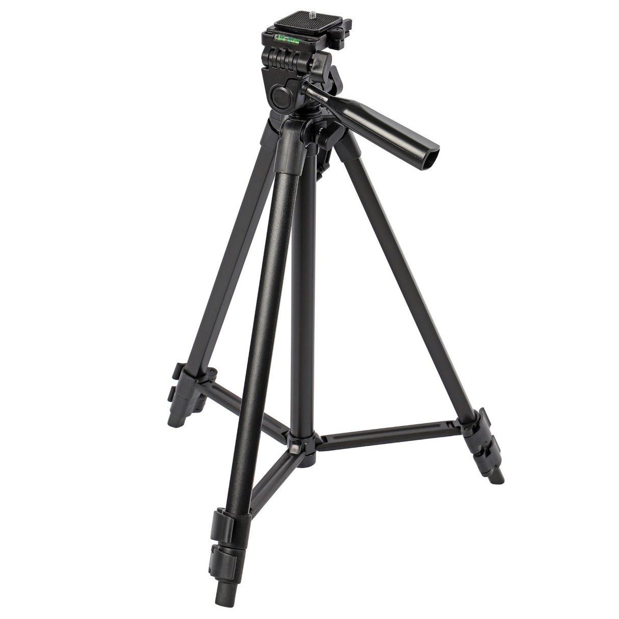 Reisestativ Aluminium leicht & kompakt 135cm Höhe Kugelkopf DSLR Kamera bis 3 kg