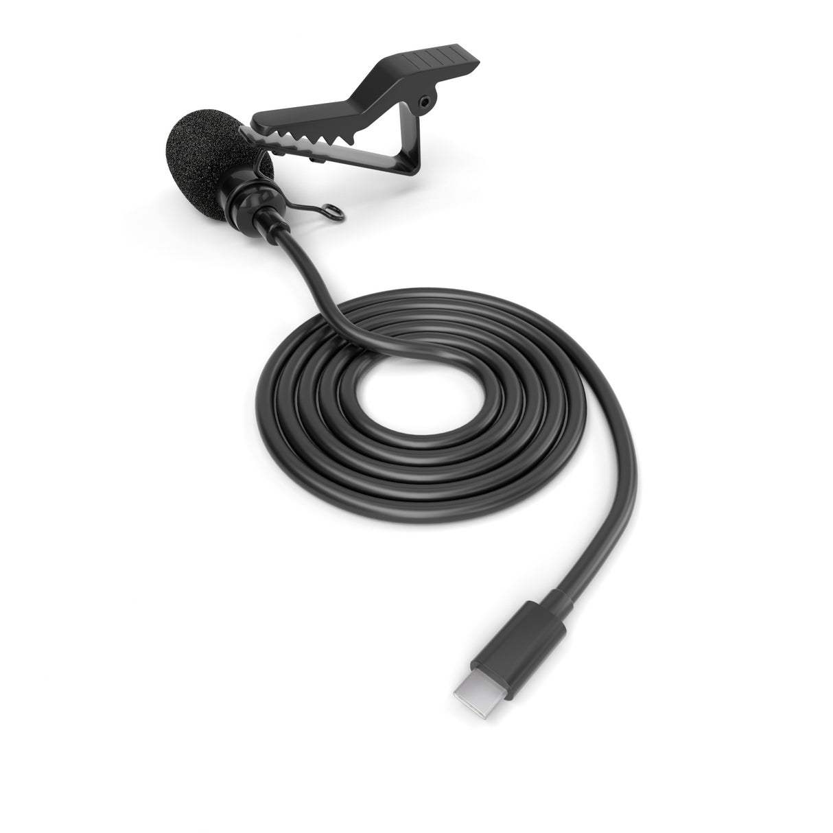 Lavalier-Mikrofon mit USB-C z.B. für Android-Geräte PCs perfekt für Interviews Livestreams LV-1