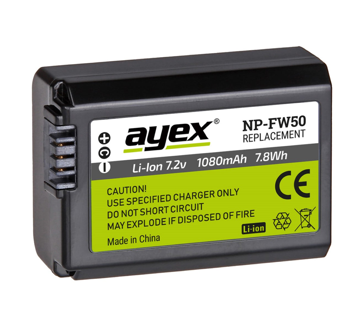 NP-FW50 Akku für Sony NEX & Alpha zB A7S A7RII A7II A6500 NEX 7 RX10