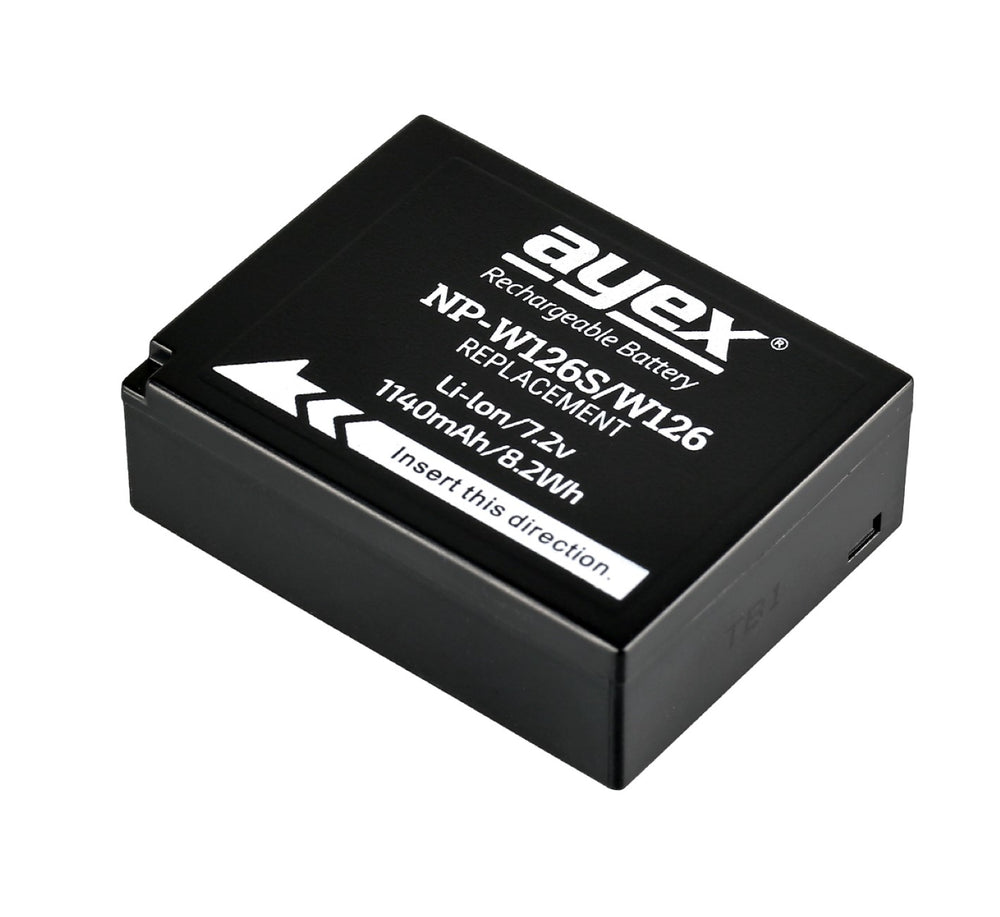 NP-W126S Akku 2er Set für z.B. Fujifilm X-T4 X-T3 X-T2 X-T30 X-H1 GFX 100S GFX 50S GFX 50R