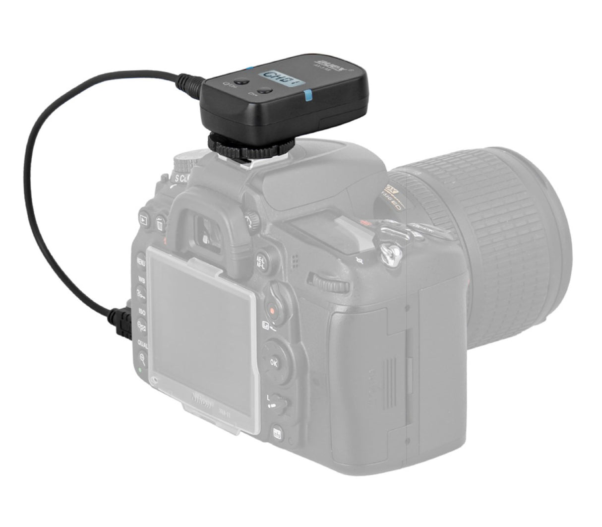 Funk Timer Fernauslöser AX-5 DC2 zB Nikon Z7 Z6 D7500 D7100 D750 D610 D90 D5600 D3300
