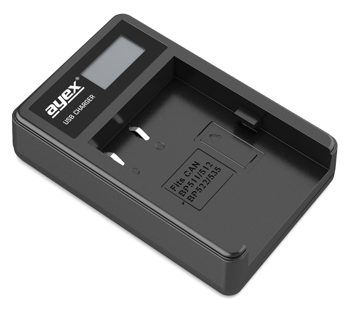 USB Ladegerät für Panasonic DMW-BLF19E Akkus beleuchtetes Display Ladestandanzeige