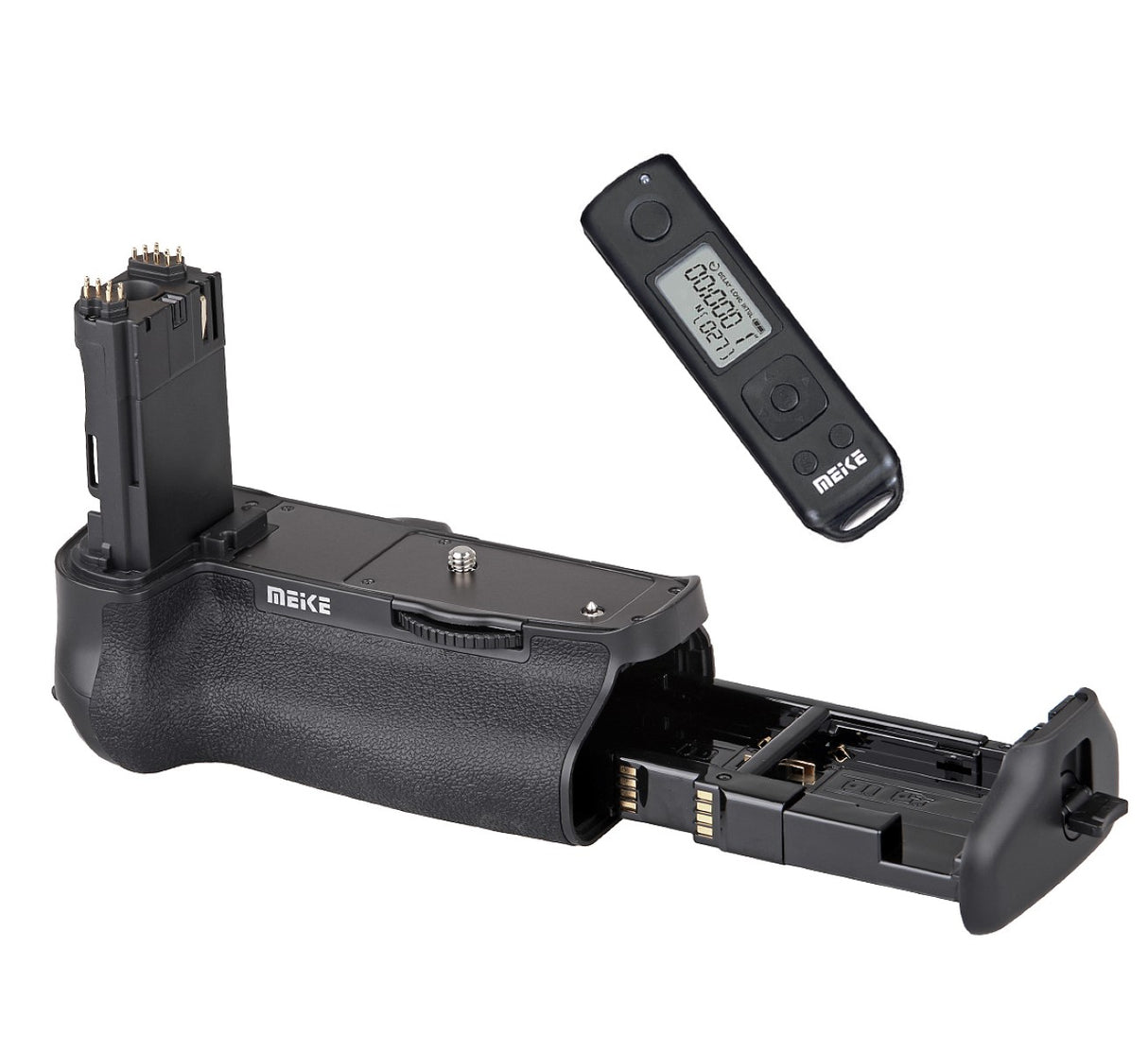 Meike Batteriegriff mit Timer-Fernbedienung für Canon EOS 5D Mark IV wie BG-E20 MK-5D4 Pro
