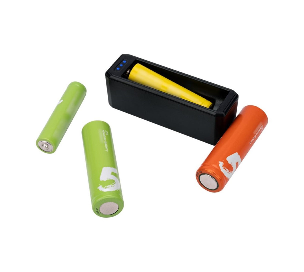 Battery Case Batteriebox mit Batterietester für AA/AAA Batterien