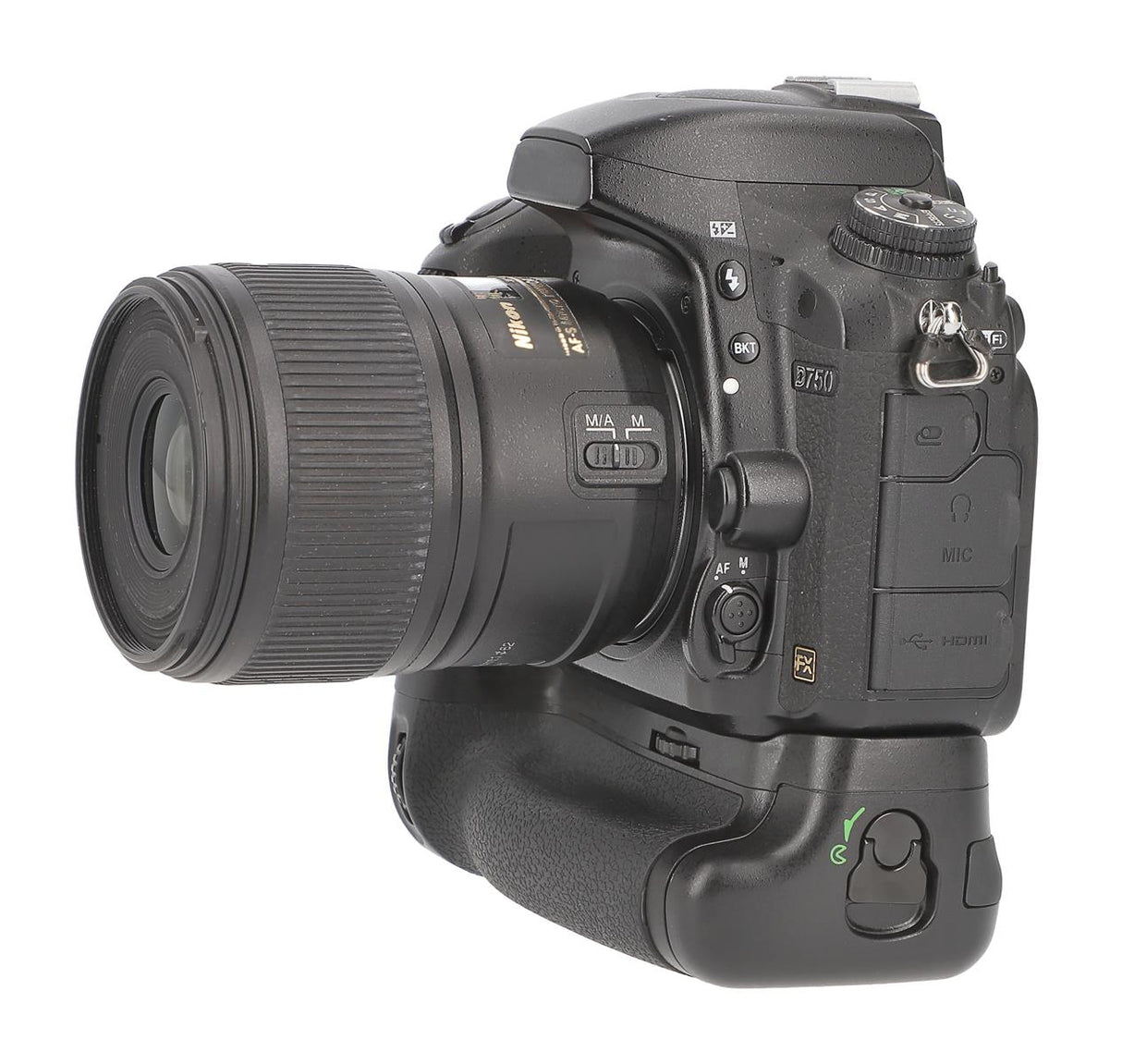 Batteriegriff Set für Nikon D750 wie MB-D16 + 2x EN-EL15B Akku + 1x USB Dual Ladegerät