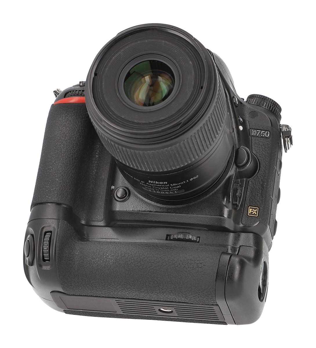 Batteriegriff für Nikon D750 Ersatz für MB-D16 Akkugriff Optimal für Hochformat