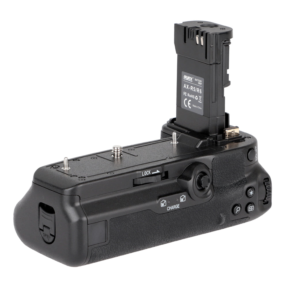 ayex Batteriegriff Passend für Canon EOS R5 & R6 (NUR FÜR AMAZON)