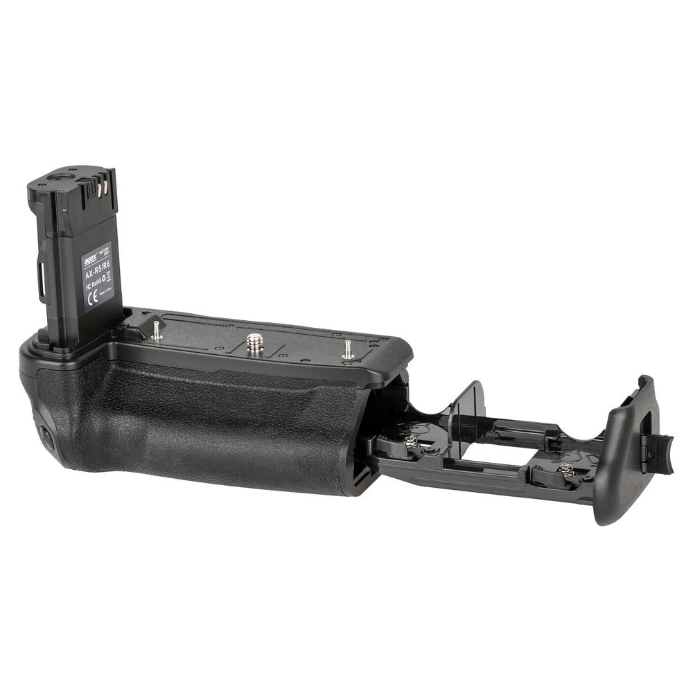 Batteriegriff für Canon EOS R5 R6 R6 Mark II wie BG-R10 kompakter Handgriff bequemer & sicherer Halt