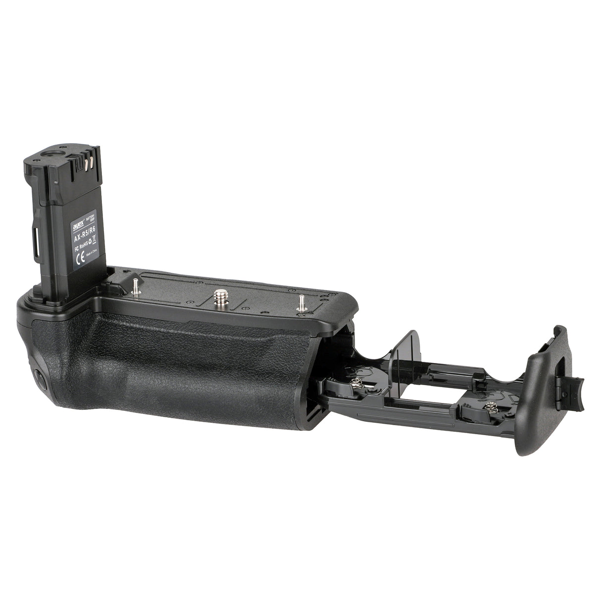 Batteriegriff für Canon EOS R5 R6 R6 Mark II wie BG-R10 kompakter Handgriff bequemer & sicherer Halt