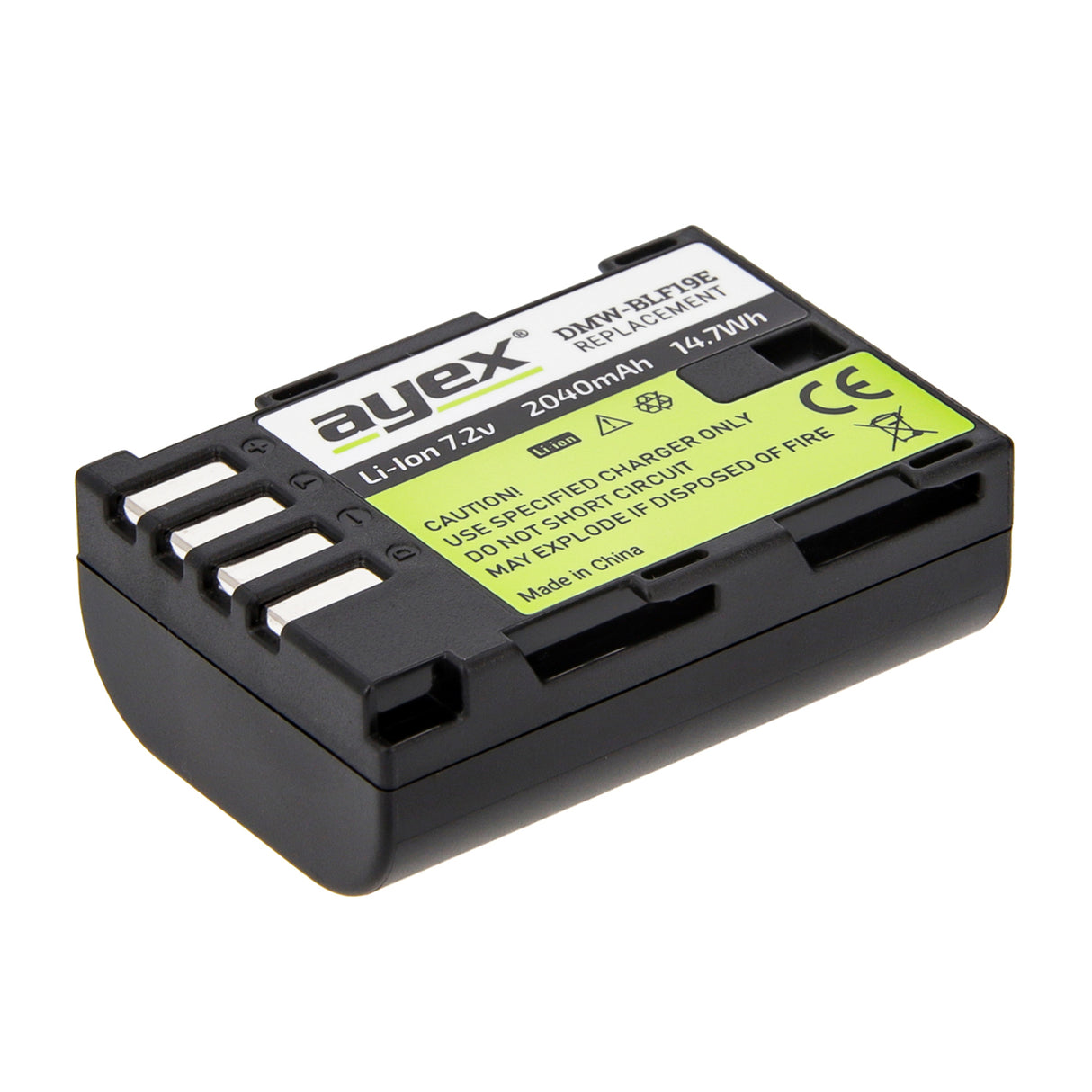 ayex Power Set mit 2x DMW-BLF19E Akku für Panasonic + 1x USB Dual Ladegerät