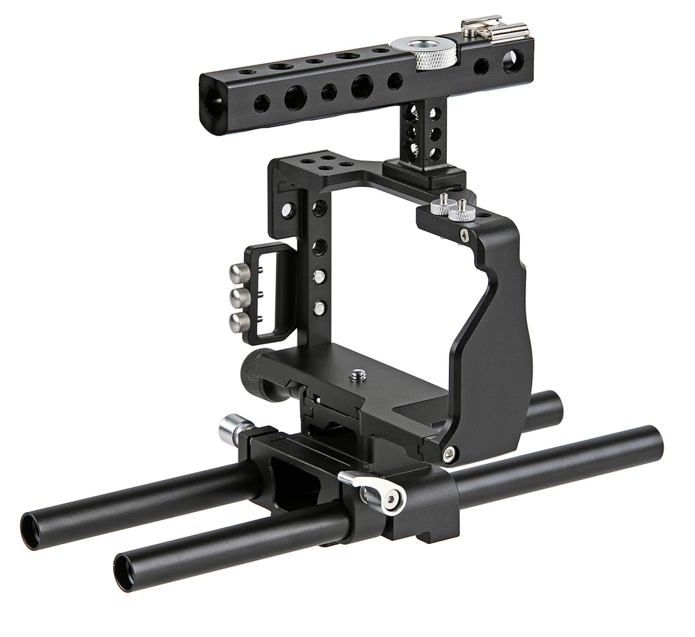 ayex Kamera Cage C6 für Sony Alpha A6000, A6300, A6500
