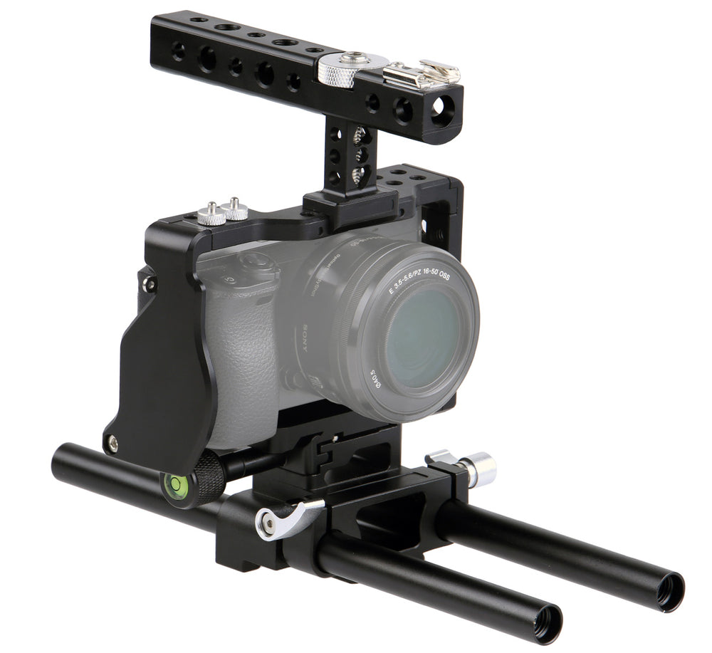 ayex Kamera Cage C6 für Sony Alpha A6000, A6300, A6500
