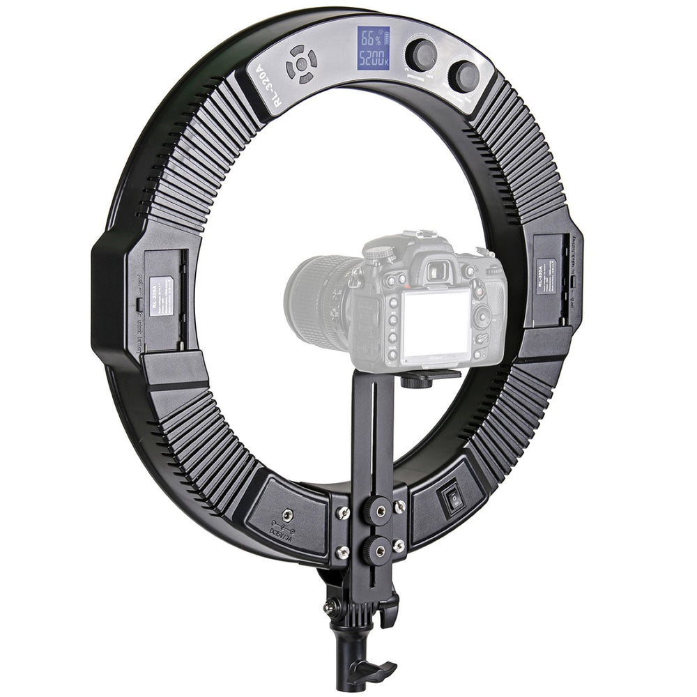 ayex Dimmbare 18 Zoll LED Ringleuchte 3200K-5600K B-Ware