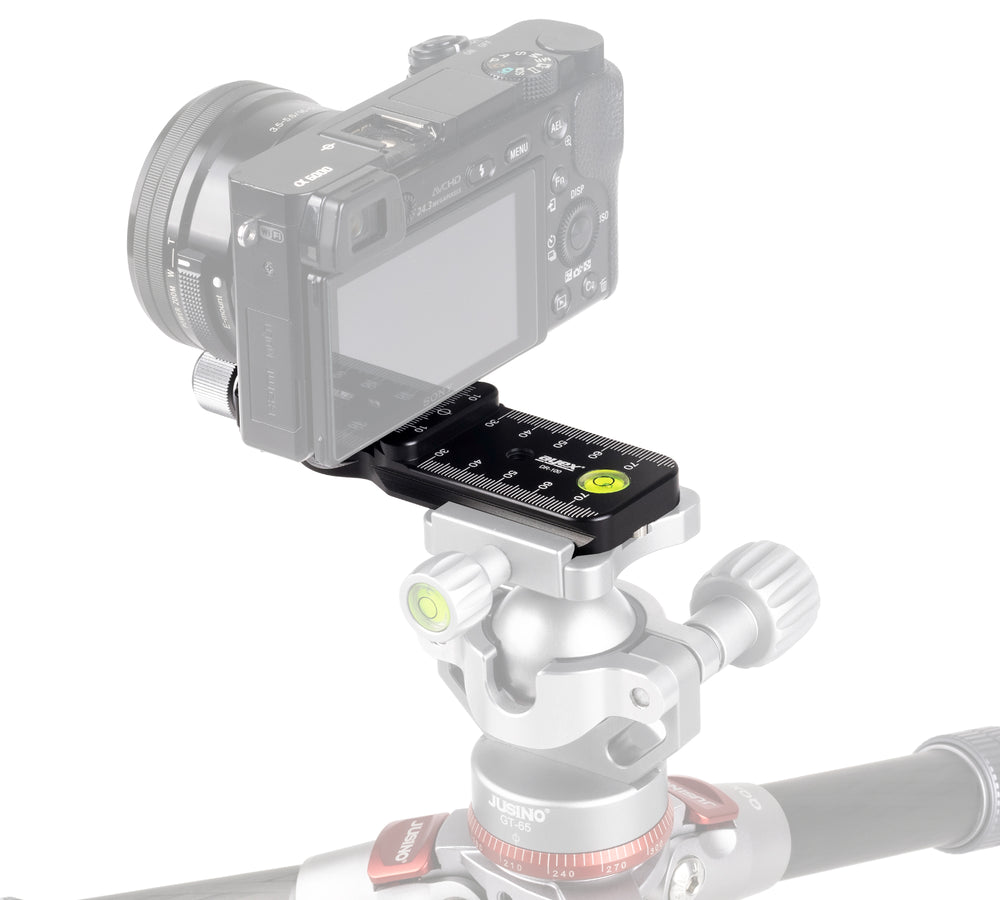 Einstellschlitten Makroschiene Klemme+Schraubkopf DSLR-Kameras Stativköpfe Arca-Swiss CHC Aluminium 100cm