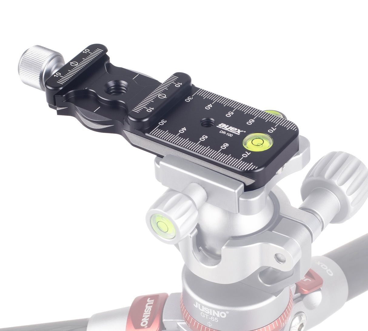 Einstellschlitten Makroschiene Klemme+Schraubkopf DSLR-Kameras Stativköpfe Arca-Swiss CHC Aluminium 100cm