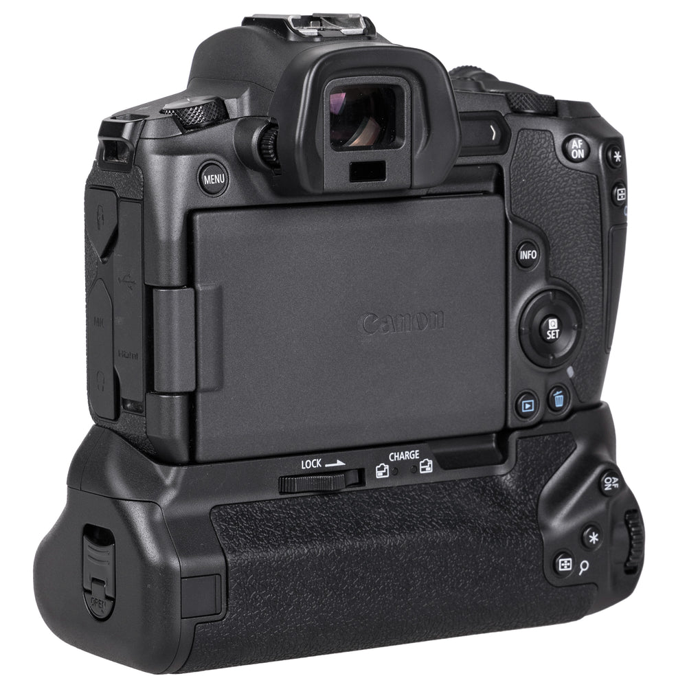 ayex Batteriegriff für Canon EOS R Ra wie BG-E22 B-WARE Handgriff mit Ladefunktion Inkl. USB-C Netzteil