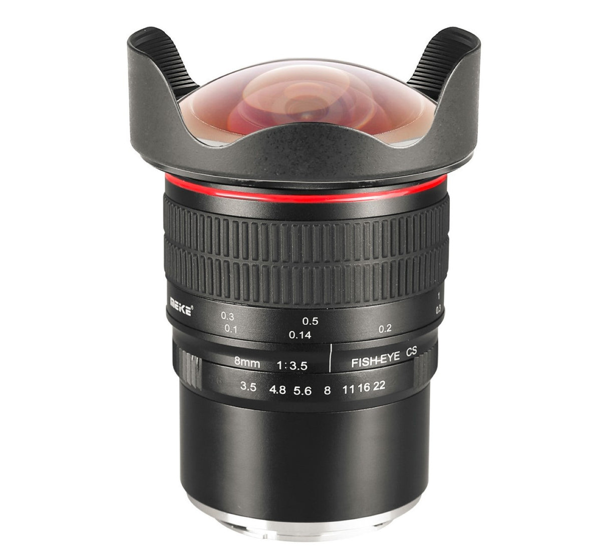 Fisheye-Objektiv MK-8mm-F/3.5 für Micro 4/3 (Olympus und Panasonic Lumix)