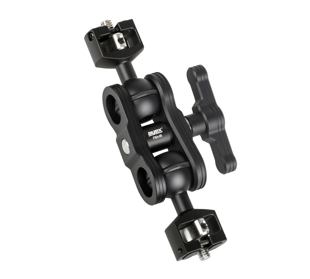 Magic Arm Gelenkarm 1/4 Zoll eloxiertes Alumnium Doppel-Kugelköpfe gut erreichbare Drehschraube FSA-05