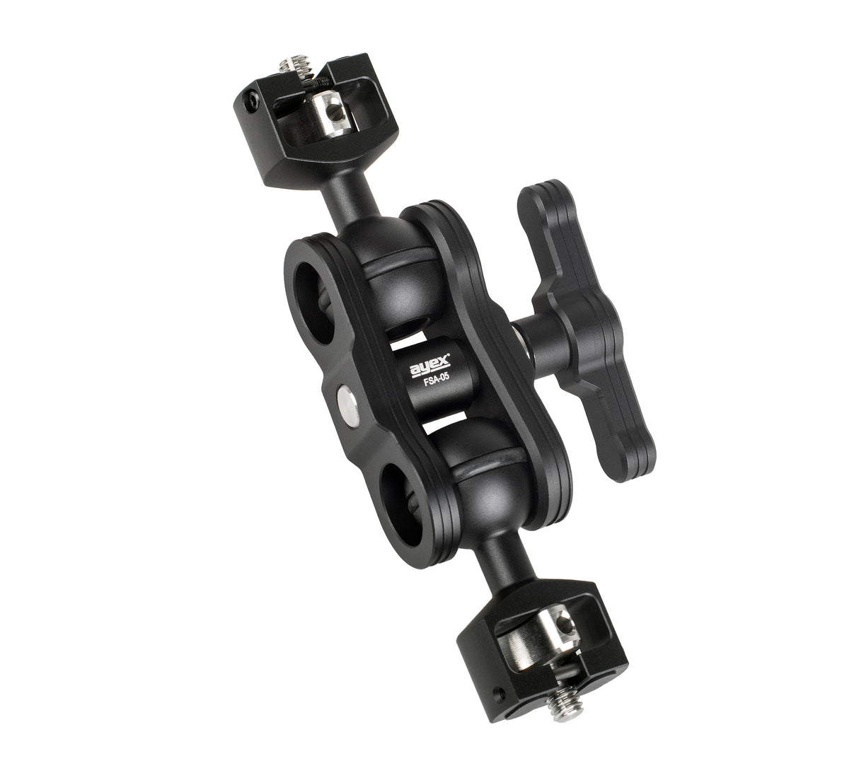 Magic Arm Gelenkarm 1/4 Zoll eloxiertes Alumnium Doppel-Kugelköpfe gut erreichbare Drehschraube FSA-05