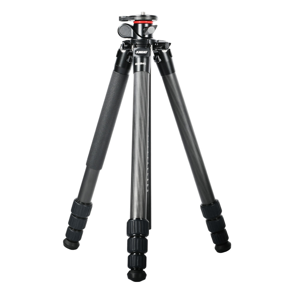 JUSINO Flexibles Karbon-Stativ max. 170cm bis 18Kg belastbar neigbare & entfernbare Mittelsäule