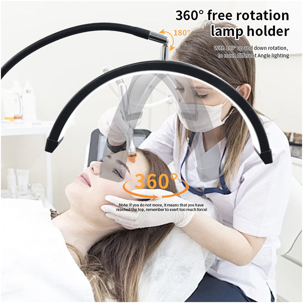 LED Bogenleuchte mit Tischklemme – Flexibel, Blendfrei & Ideal für Beauty-Anwendungen HD-P3