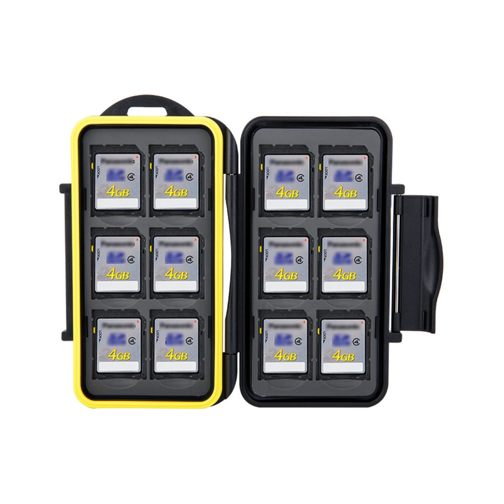 Speicherkarten Schutzbox Memory Card Case für 12 SD Karten (MC-SD12)