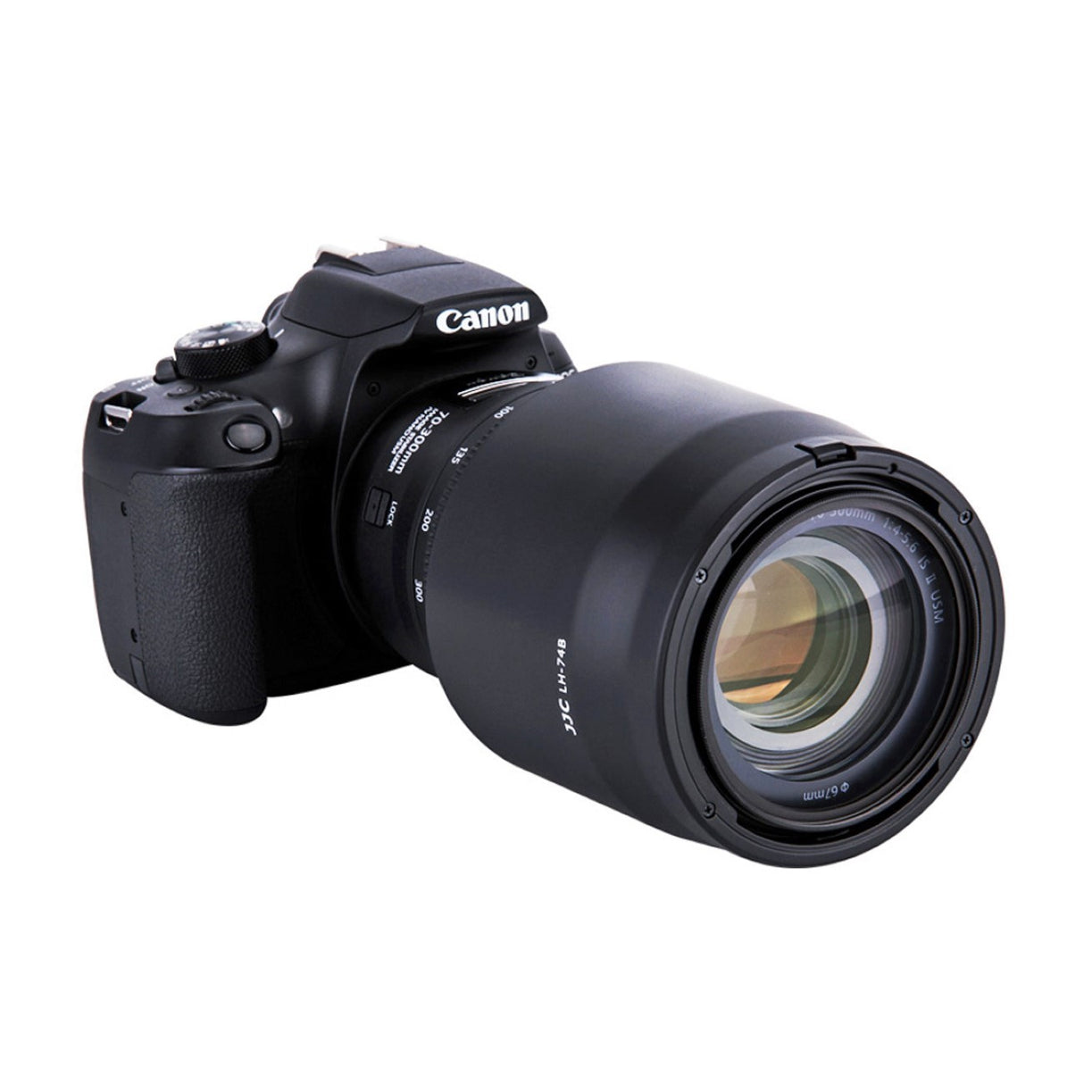 Gegenlichtblende wie Canon ET-74B Präziser Schutz für Ihre Kameraobjektive LH-74B