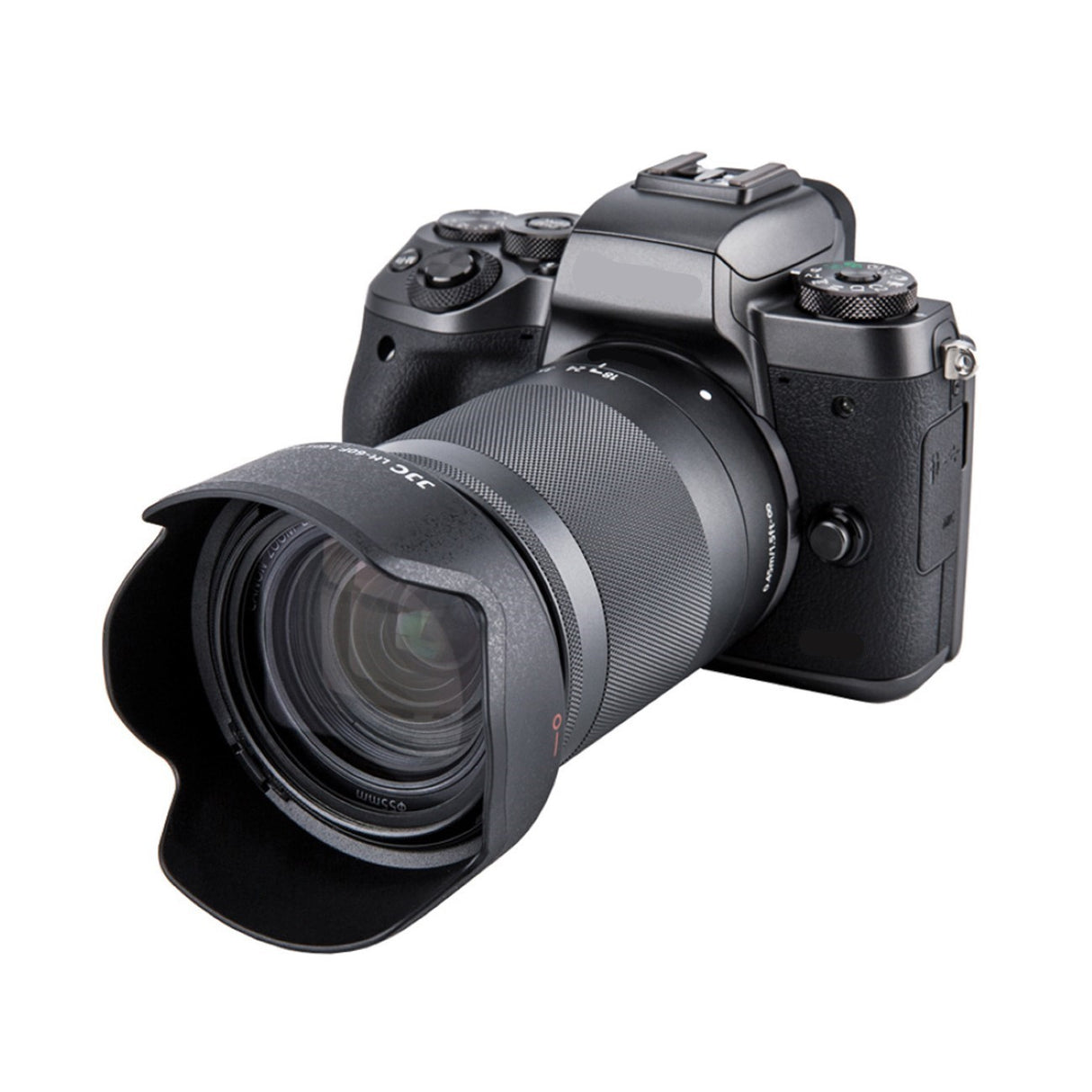 Gegenlichtblende wie Canon EW-60F Präziser Schutz für Ihre Kameraobjektive LH-60F