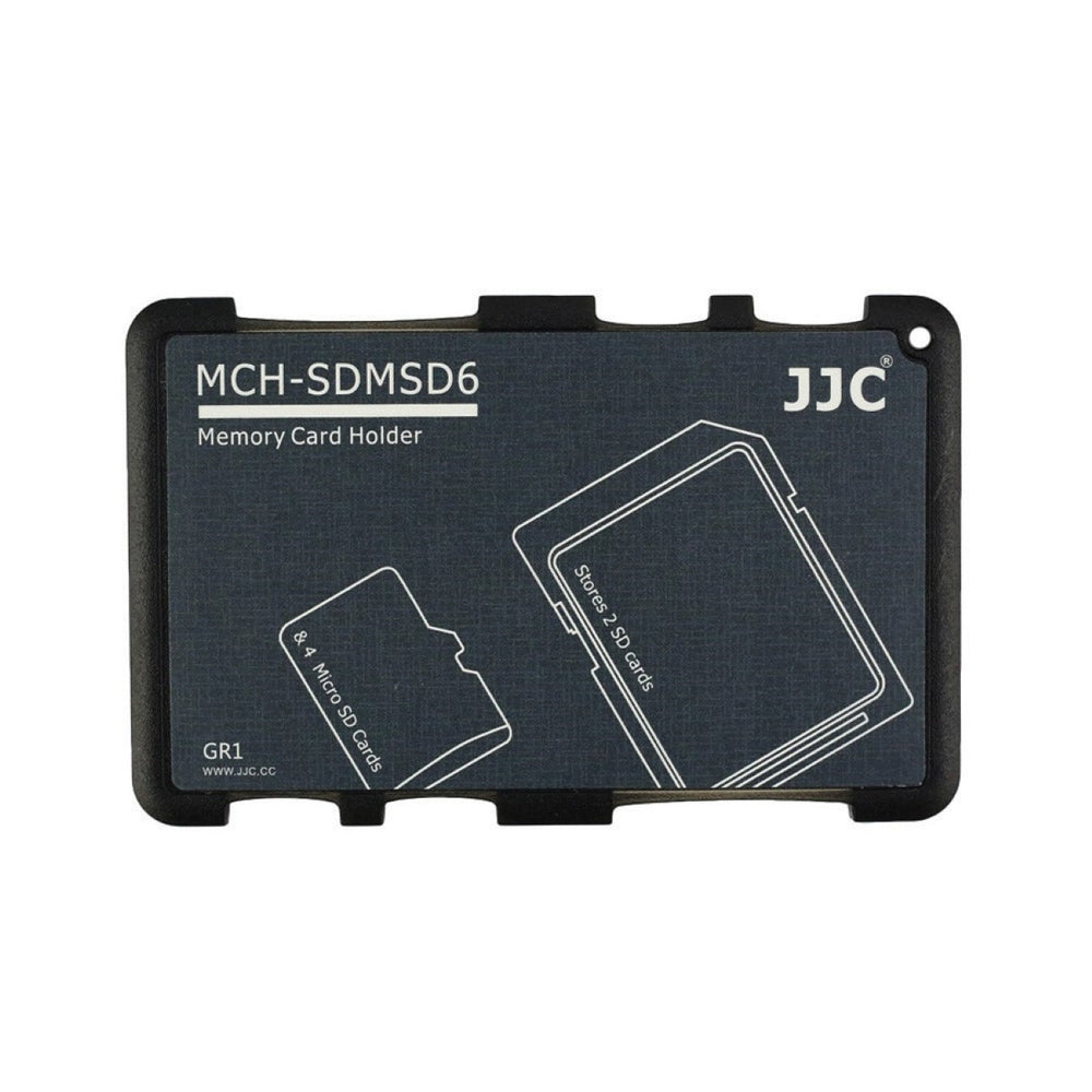 Speicherkartenhalter leicht kompakt Staubschutz für 2 SD + 4 Micro SD Karten