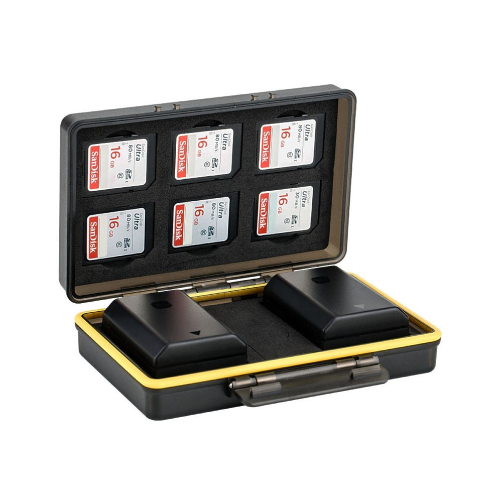 Multifunktons Battery Case Speicherkarten & Akkus Schutzbox