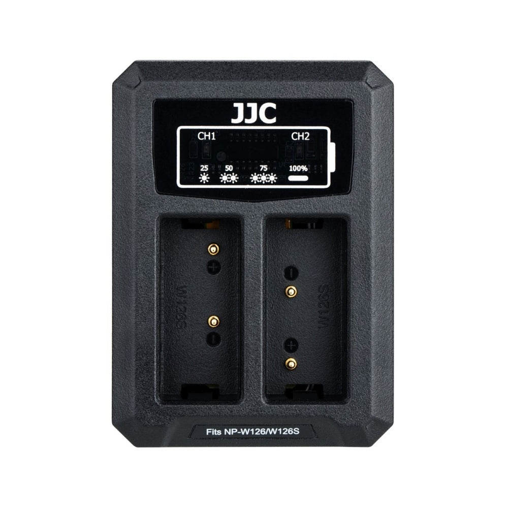 USB Dual Akku Charger für Fujifilm NP-W126S