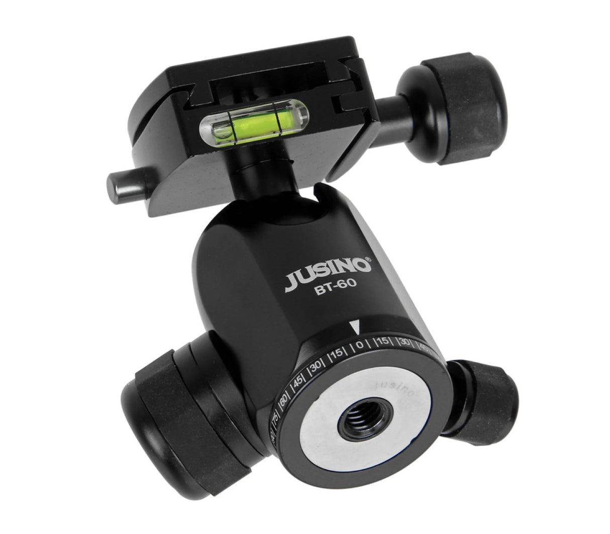 JUSINO Stabiler Kugelkopf mit 10kg Tragkraft & 360° Schwenkfunktion BT-60