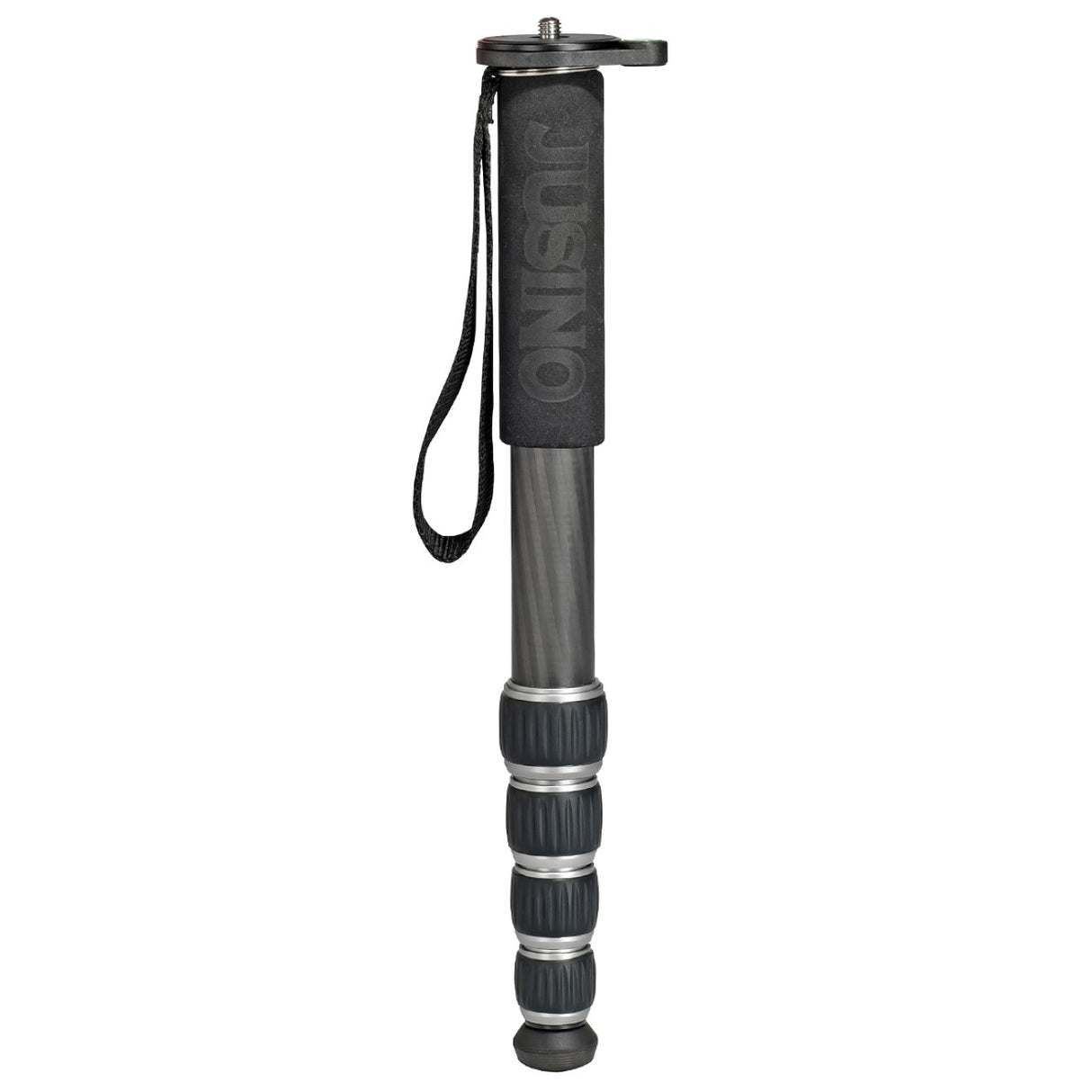 JUSINO Robustes leichtes Karbon-Monopod mit 5 Segmenten bis 140cm 12kg MP-325C