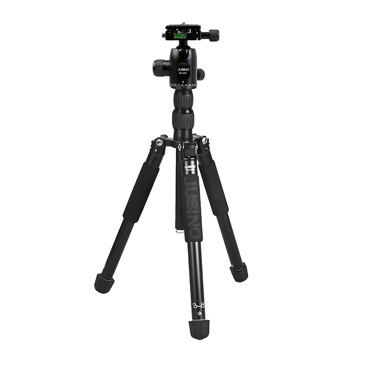 JUSINO Traveller kompaktes Reisestativ mit Kugelkopf bis 139cm 3kg TMQ-2205 BS-08Q