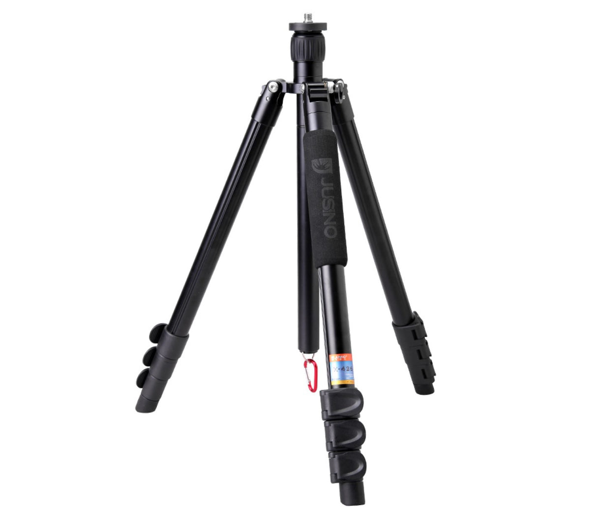 JUSINO Vielseitiges Tripod/Monopod Stativ 11-155cm Höhe Belastbar bis 6kg X-426