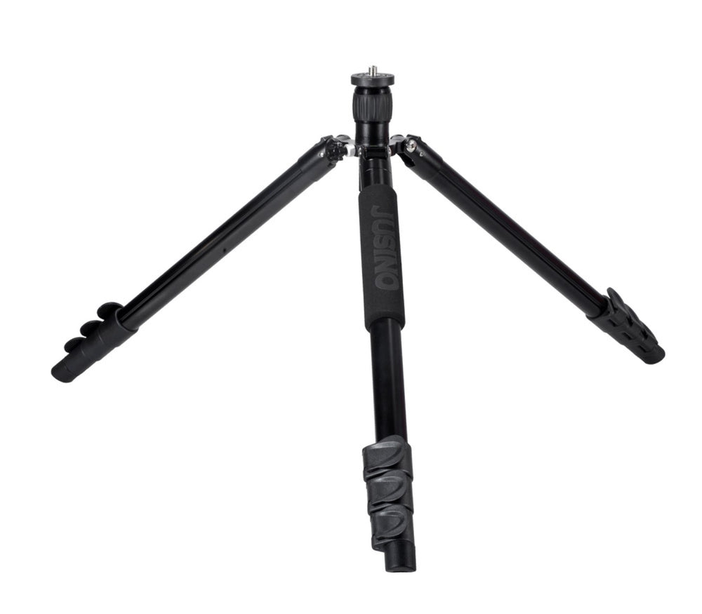 JUSINO Vielseitiges Tripod/Monopod Stativ 11-155cm Höhe Belastbar bis 6kg X-426