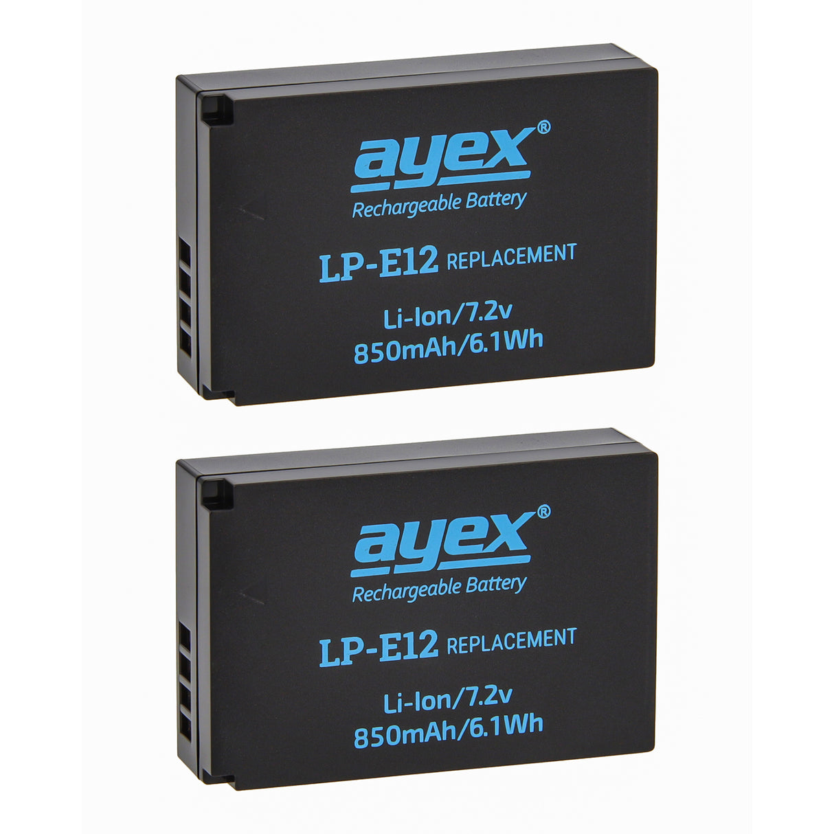 Batteriegriff Set für Canon EOS 100D + IR-Fernauslöser + 2x LP-E12 Akku + 1x USB Dual Ladegerät wie BG-100DH