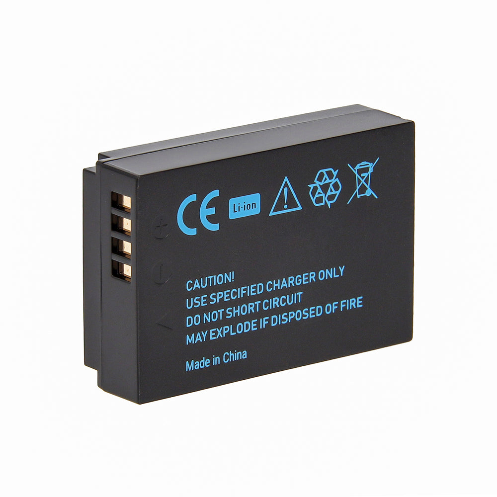 ayex Power Set mit 2x LP-E12 Akku für Canon + 1x USB Dual Ladegerät zB EOS M M200