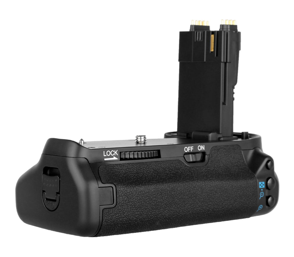 Batteriegriff Set für Canon EOS 90D 80D 70D + 2x LP-E6N Akku wie BG-E14