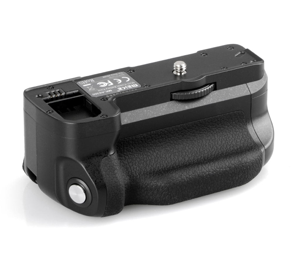 Meike Batteriegriff Set für Sony Alpha A6300 MK-A6300 + 2x NP-FW50 Akku