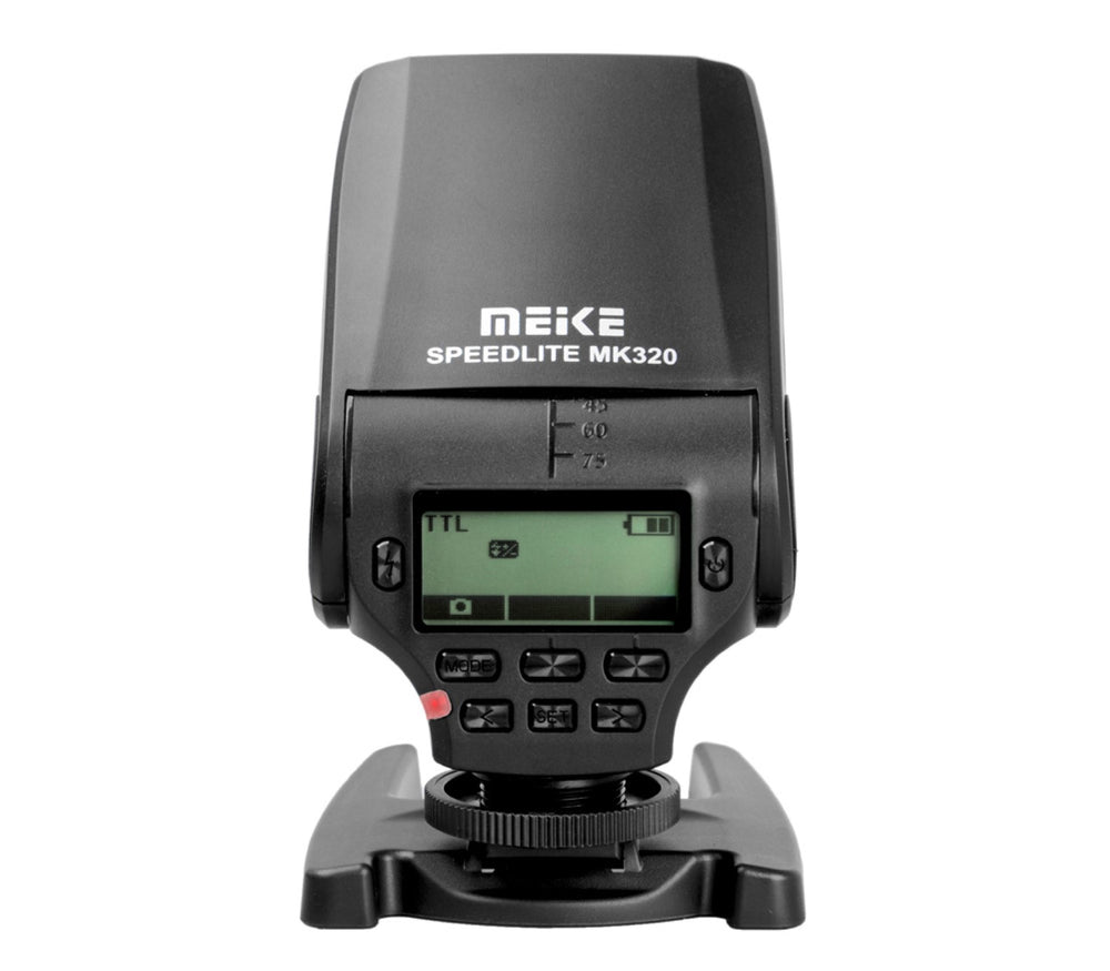 Meike Speedlite MK-320 e-TTL Blitz für Canon EOS Kameras