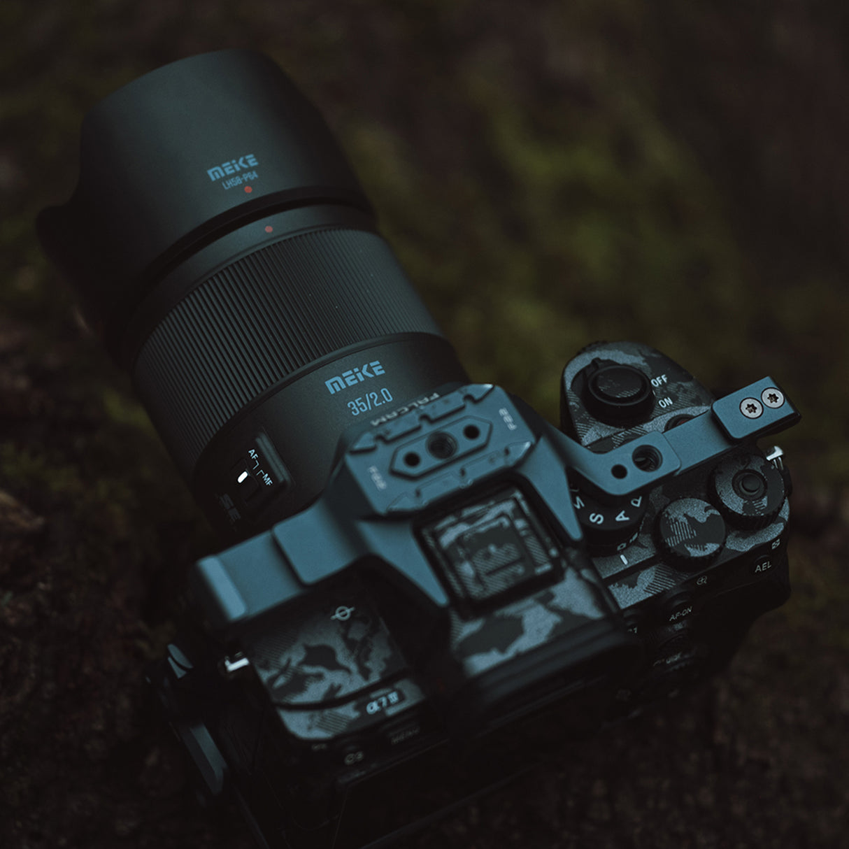 Meike Vollformat Objektiv 35mm F2.0 AF STM Autofokus für Sony E Mount Kameras