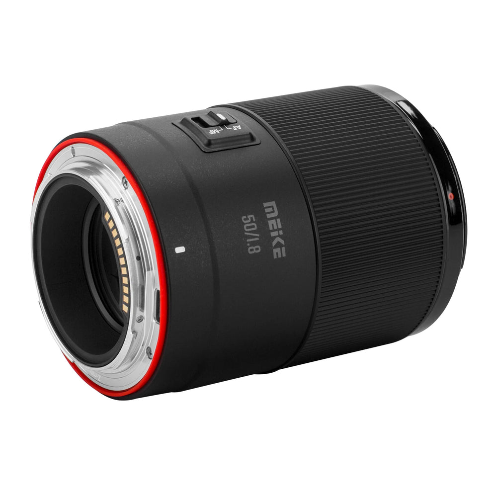 Meike Vollformat Objektiv 50mm F1.8 AF STM Autofokus Portrait für Sony E-Mount Kameras