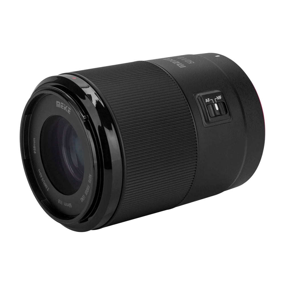 Meike Vollformat Objektiv 50mm F1.8 AF STM Autofokus Portrait für Sony E-Mount Kameras