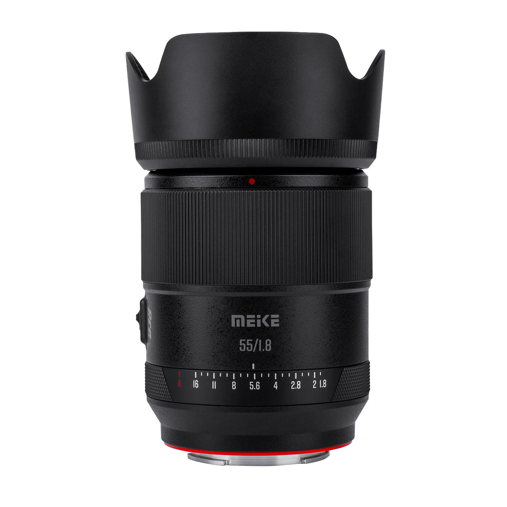 Meike 55mm F1.8 AF Pro STM Autofokus Vollformat Objektiv Portrait kompatibel mit Fujifilm X Mount