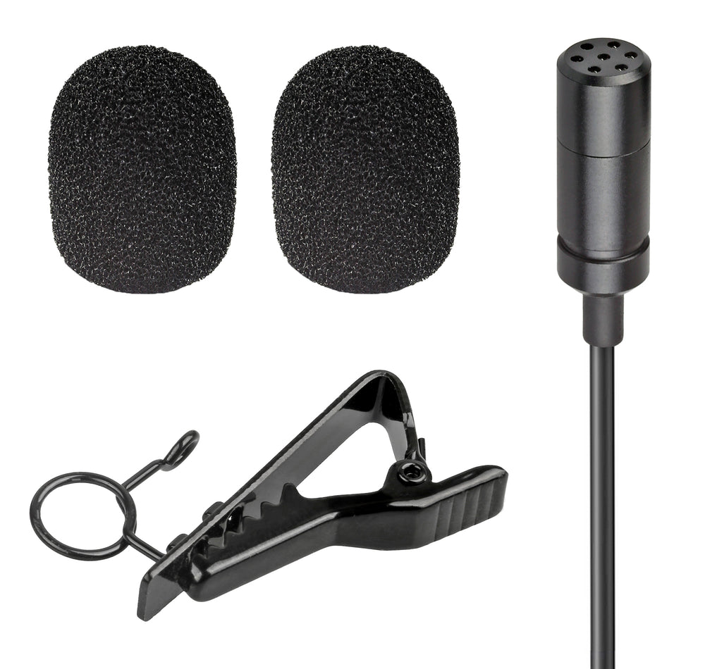 Lavalier-Mikrofon perfekt für Kamera Camcorder PC z.B. für Interviews Livestreams 3,5mm for Camera