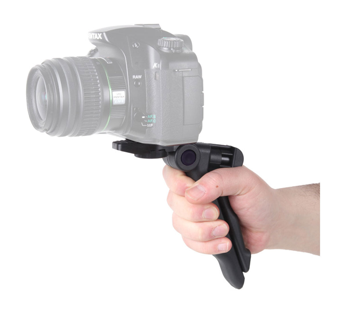 Tischstativ Mini-Stativ mit Griff-Funktion für Kamera & Blitzgerät